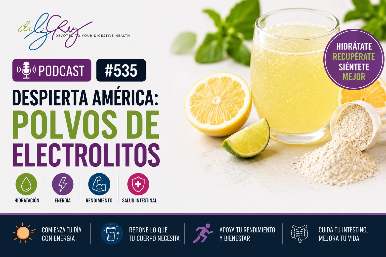 Podcast #535 - Despierta América: Polvos de Electrolitos